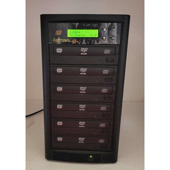 CopyStars 5 Copy DVD / CD Duplicator Burner Copier-Pre-owned,Tested,Works - Picture 1 of 12